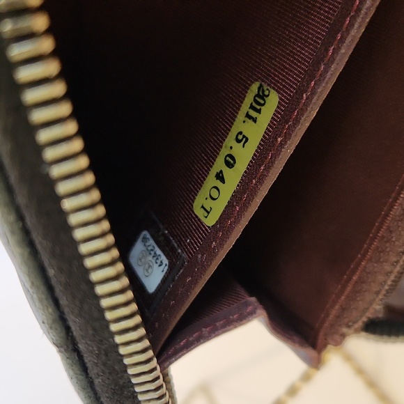 Chanel Lambskin Quilted Zip Long Wallet - Picture 13 of 13